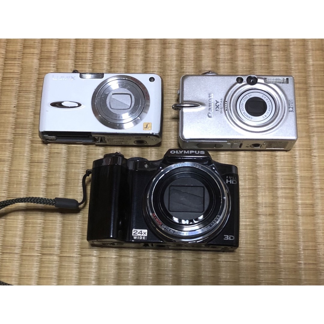 デジタルコンパクトカメラ 3点 まとめ売り ジャンク ジャンクデジカメ