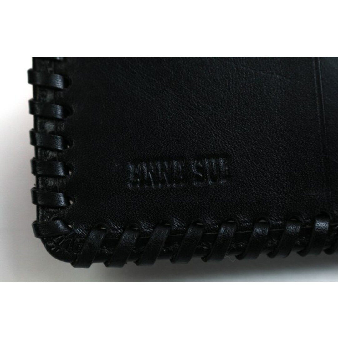 ANNA SUI - アナスイ 手帳カバー 手帳ケース 本革 レザー 蝶 文房具