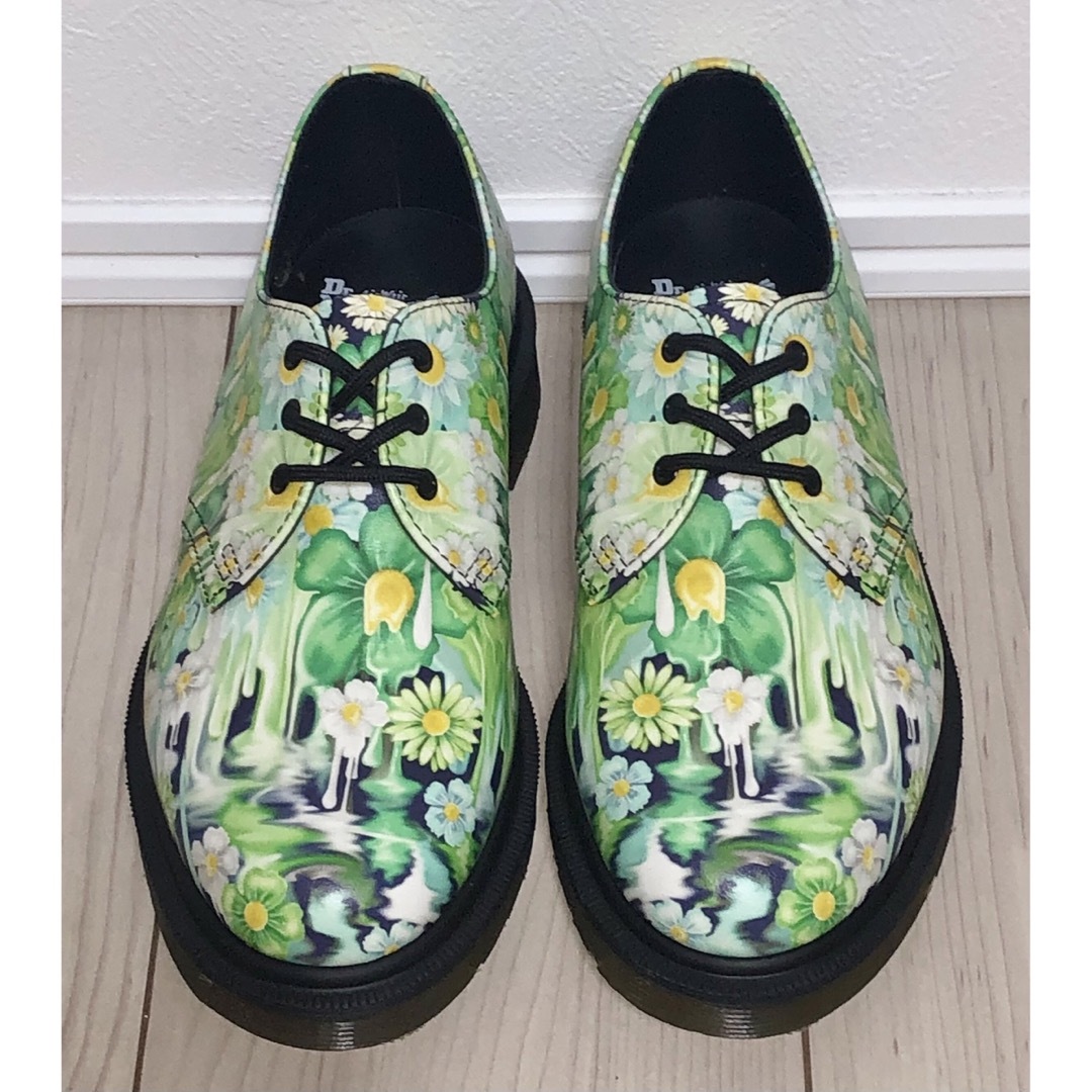 Dr.Martens - 23cm 美品 Dr.Martens 1461 3ホール ブーツ 花柄