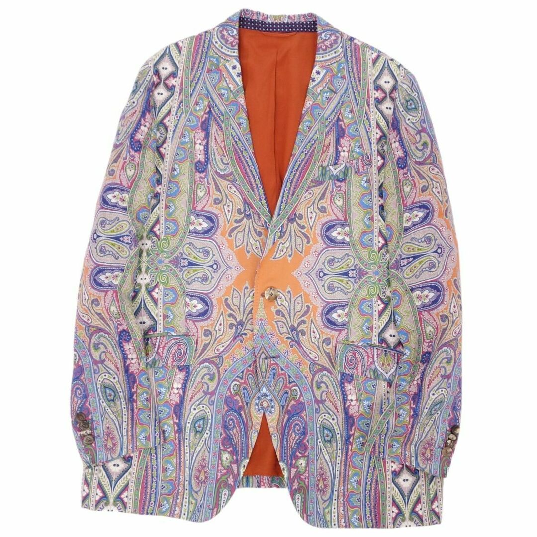 ETRO - エトロ ETRO ジャケット テーラード ペイズリー リネン