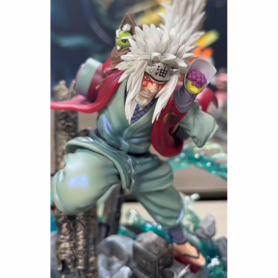 ナルト 自来也 仙人モード ガレージキット 塗装済み完成品 フィギュア