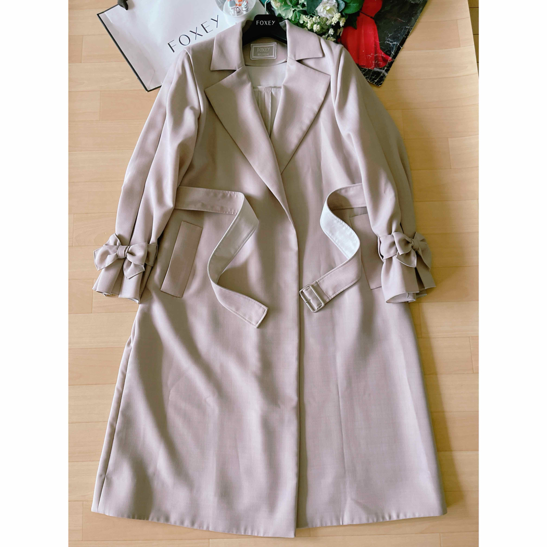 FOXEY - 新品同様！FOXEY BOUTIQUE トレンチコート 38