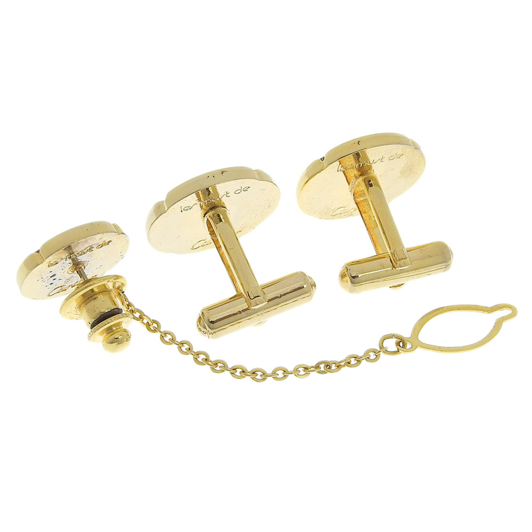 Cartier - 【本物保証】 箱付 カルティエ CARTIER ロゴ カフス