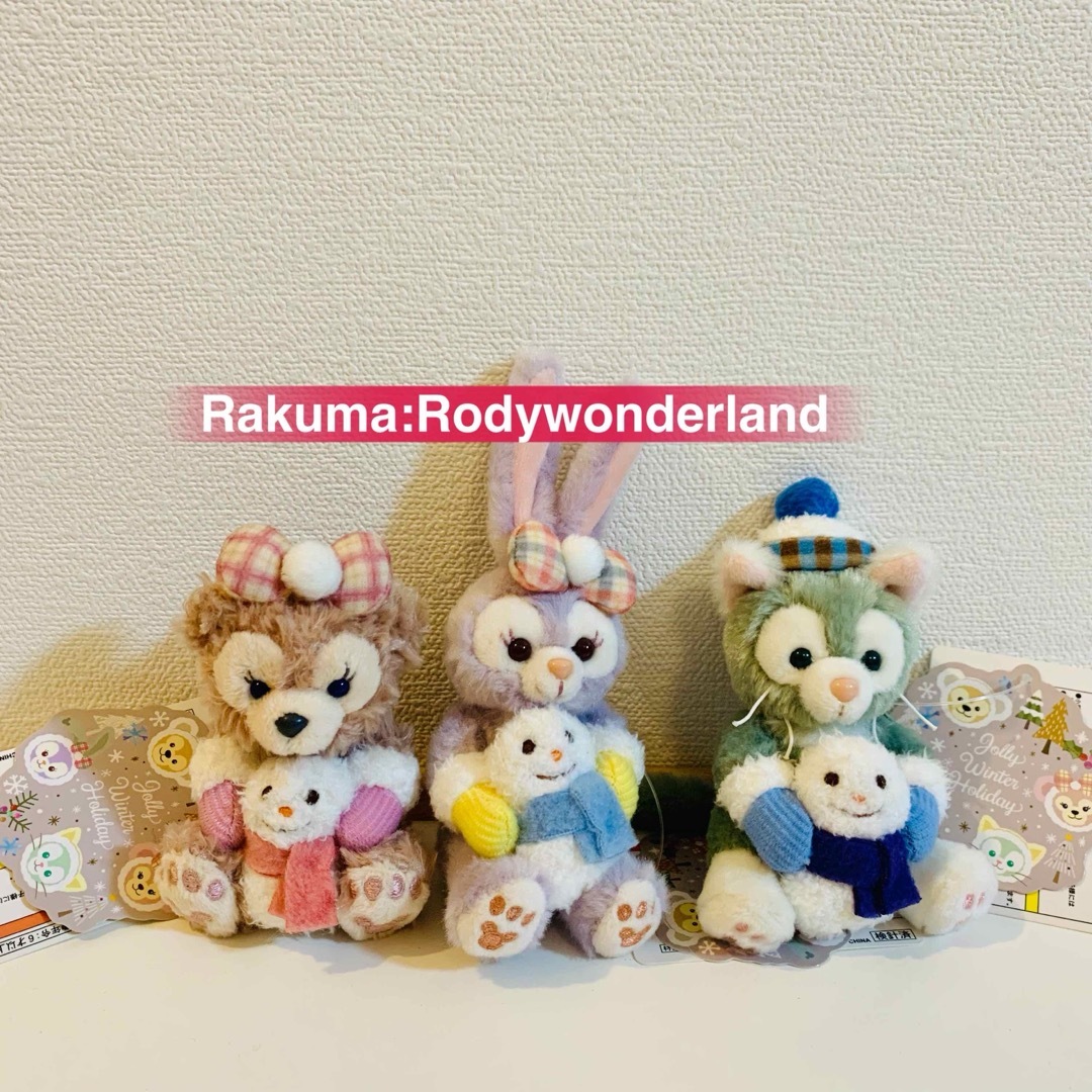 Disney - ダッフィーフレンズ ウインターホリデー ぬいぐるみ