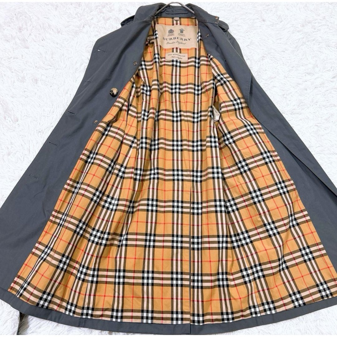 BURBERRY - 極美品34Burberryバーバリートレンチコートケンジントン