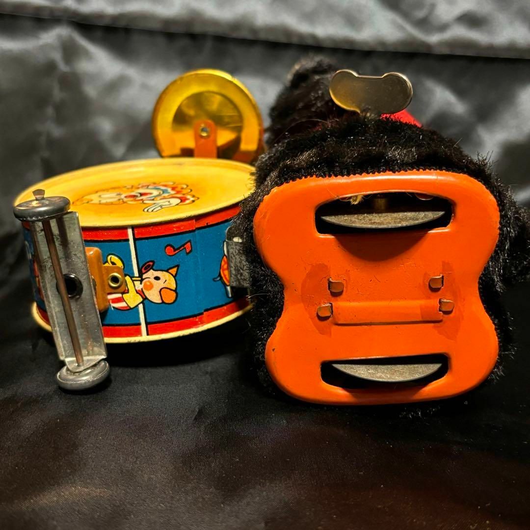 アルプス - 【激レア】ブリキのおもちゃ/熊のドラマー/ALPS Japan