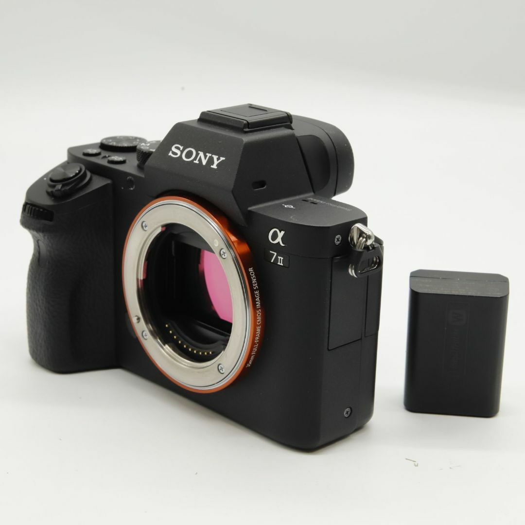 SONY - 【シャッター回数9704回!】□ほぼ新品□α7II ボディ(レンズなし