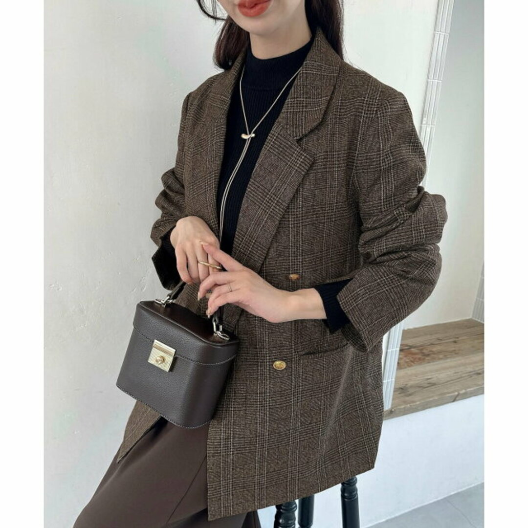 JUNOAH - 【ブラウン】【XL】Meiru 選べるテーラードジャケットの通販