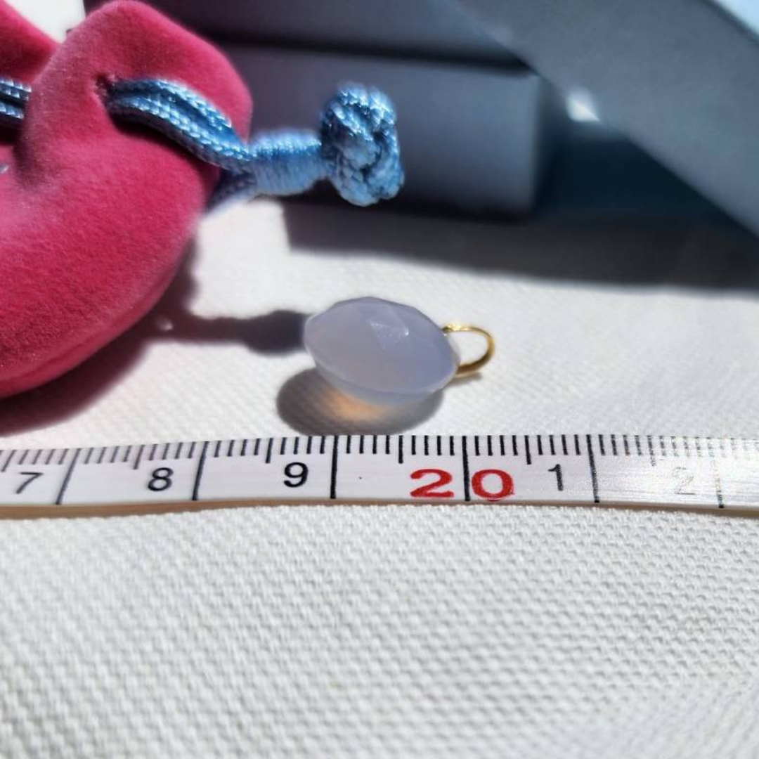 マリーエレーヌドゥタイヤック カルセドニー ブリオレット ペンダント