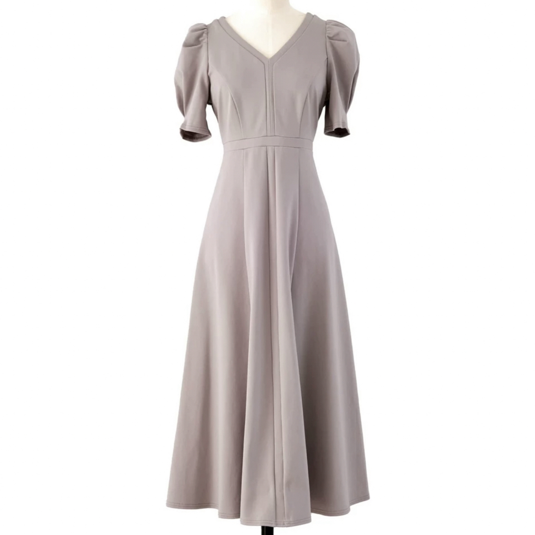 Herlipto Herlipto puff sleeve jersey dress M official website