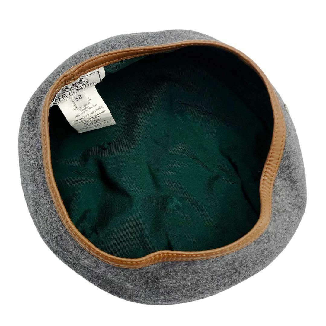 HERMES - ⭐️美品⭐️ エルメス サントノーレ 58 ベレー帽 セリエ