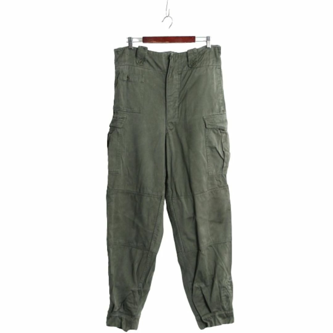 70s 72年製 ベルギー軍 実物 M-64 フィールド パンツ メンズ 37 31 程