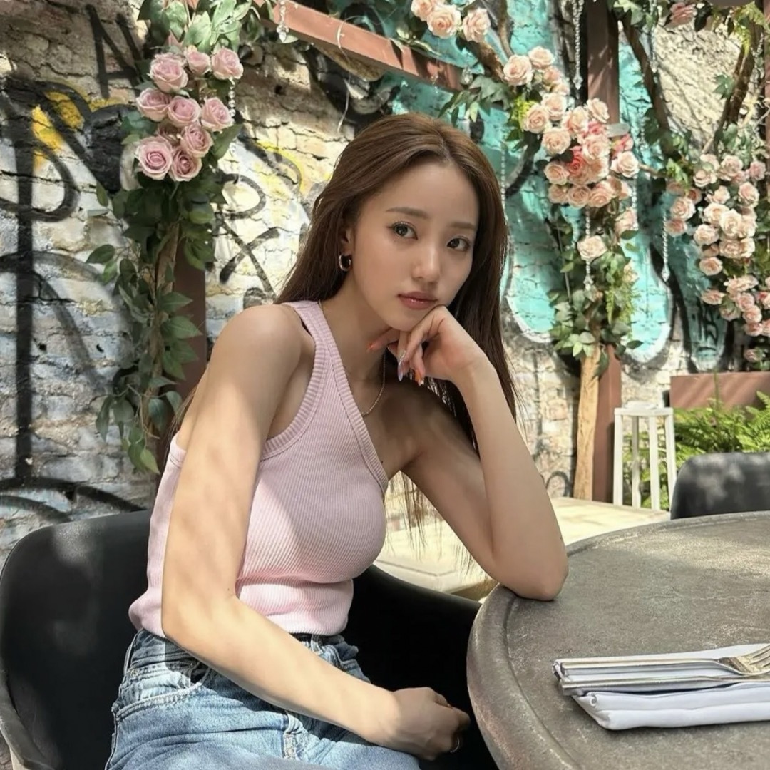 ALEXIA STAM - 中町綾着用 アリシアスタン ワンショルダーリブタンク