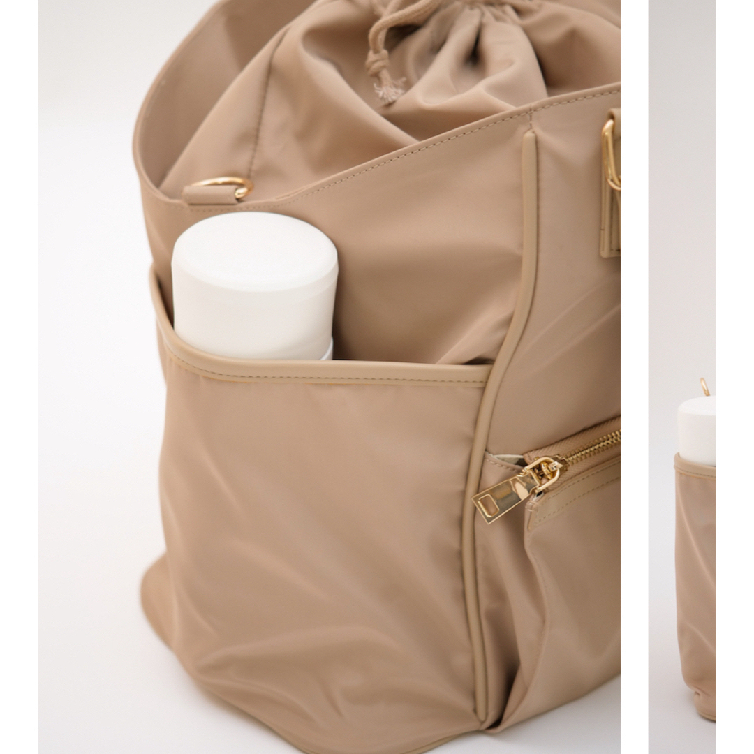 Aprily アプリリー マザーズバッグ 2Wayマルチラウンドバッグの通販 by