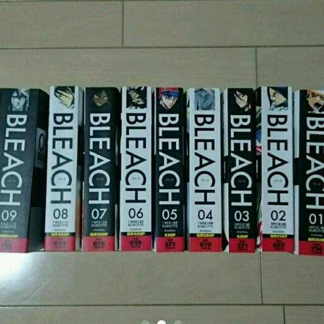 BLEACH コンビニ 1～9巻 極厚版 集英社ジャンプリミックス3500円で!の