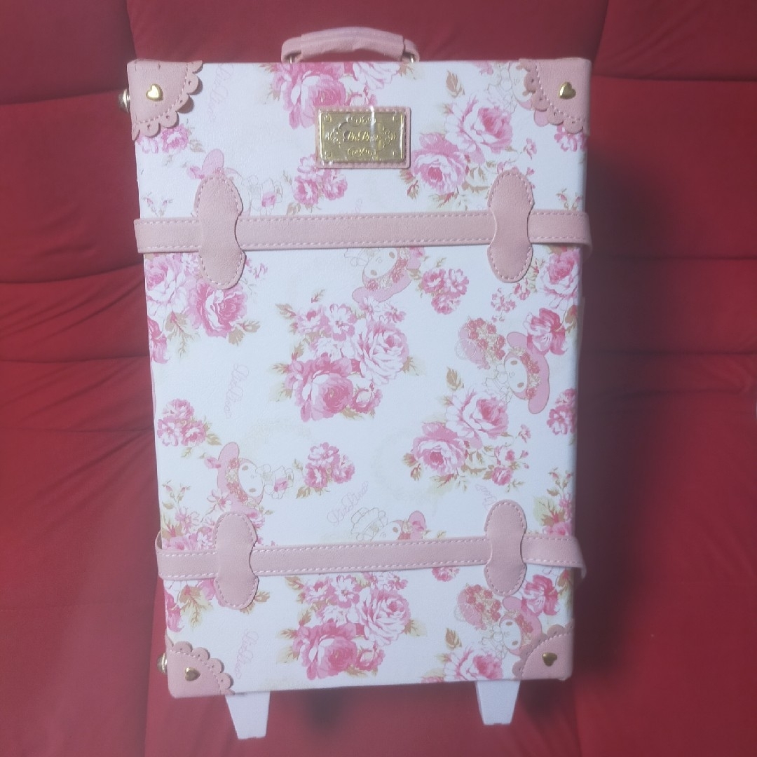 リズリサ LizLisa キャリーケース 花柄 レース フリフリ 地雷系 白