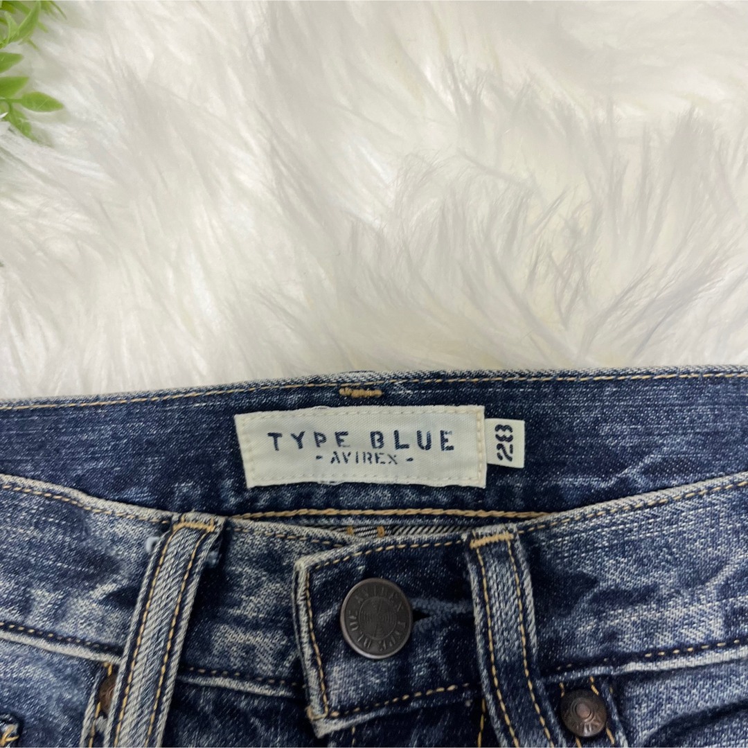 AVIREX - AVIREX アヴィレックス デニムパンツ デザインパンツ