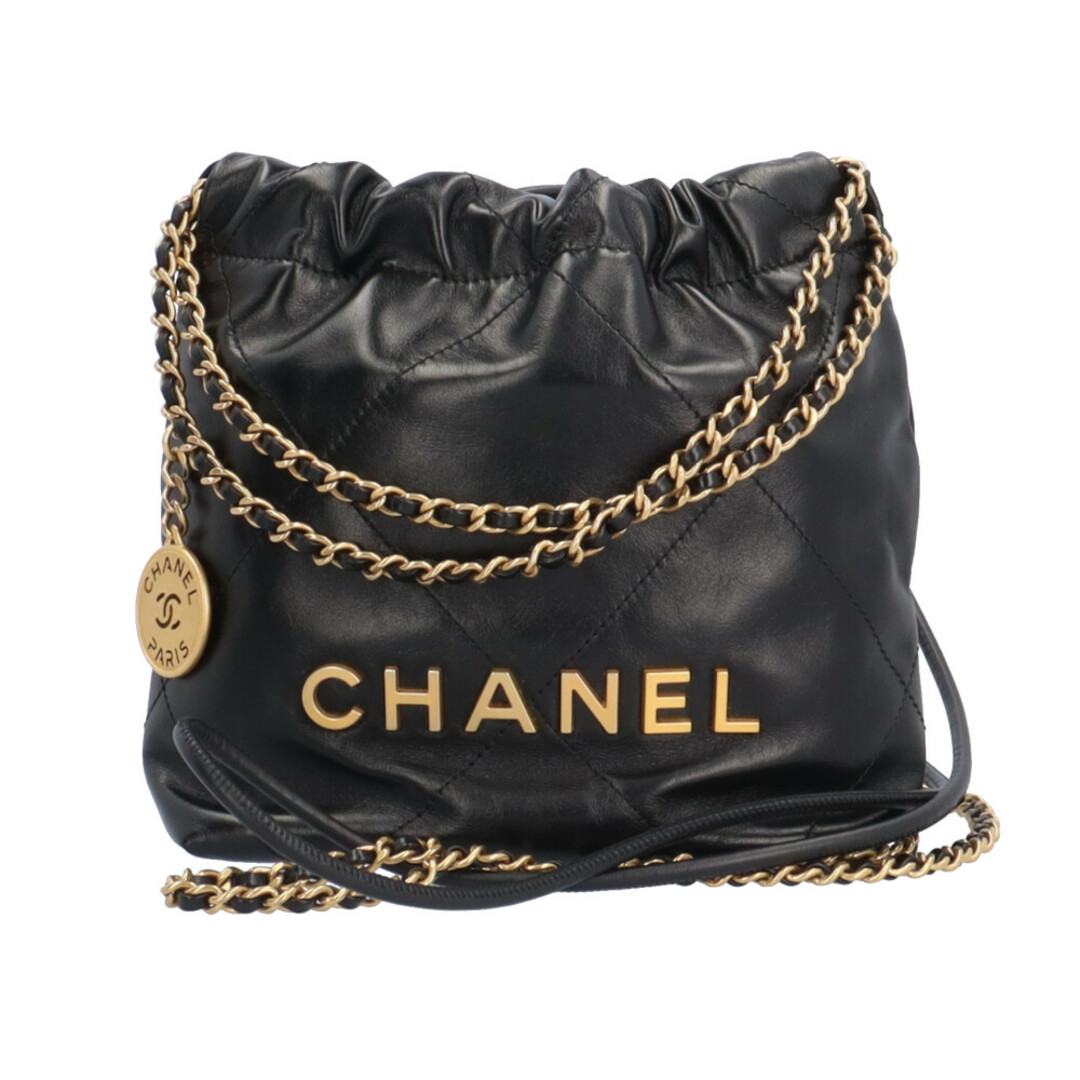 CHANEL - シャネル シャネル22 ミニハンドバッグ ショルダーバッグ