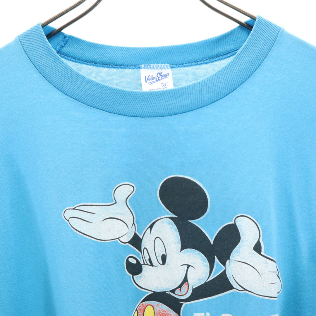 VELVA SHEEN - ベルバシーン 90s USA製 プリント 半袖 ミッキー T
