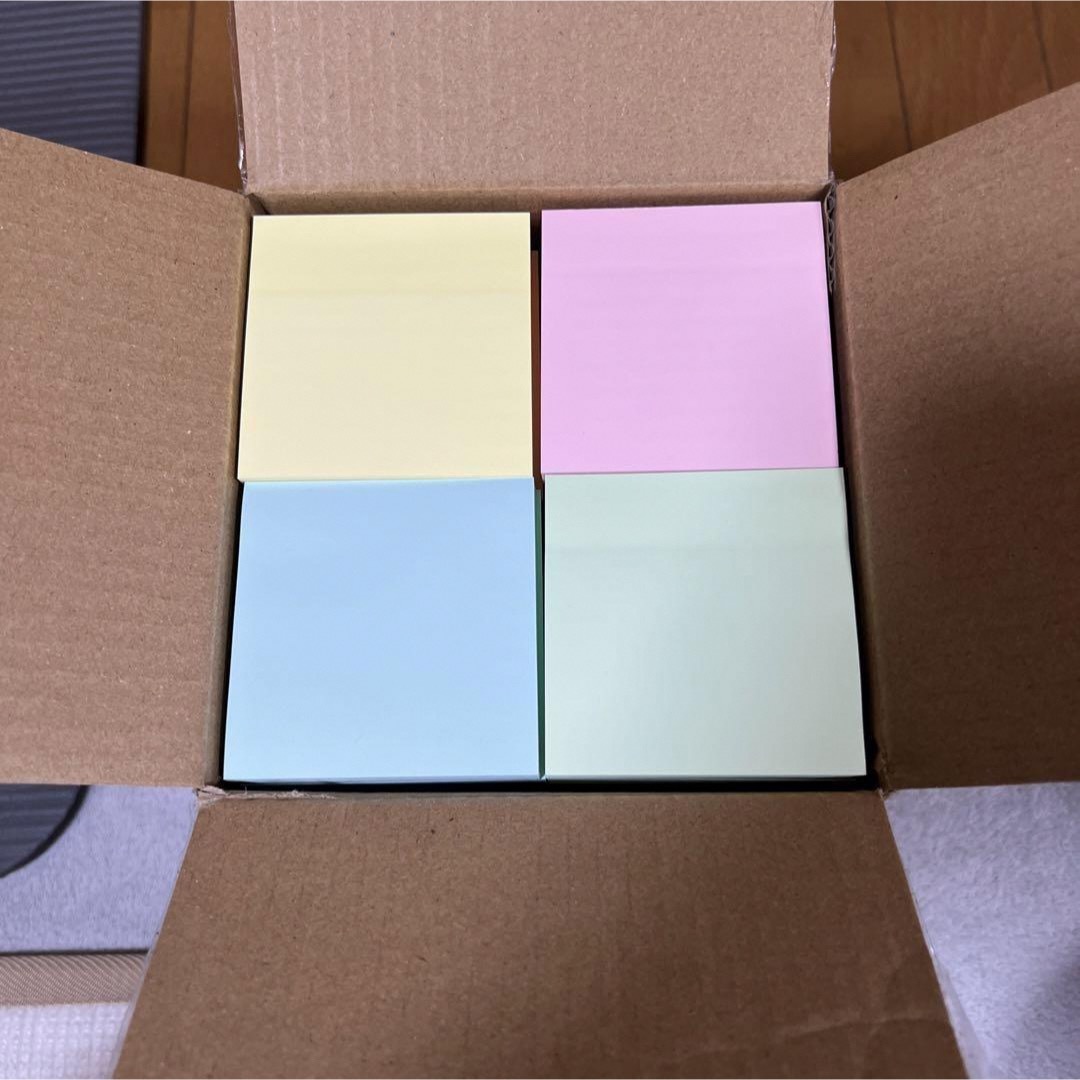 コクヨ 付箋 まとめ売り 正方形 100冊×3箱 セット割