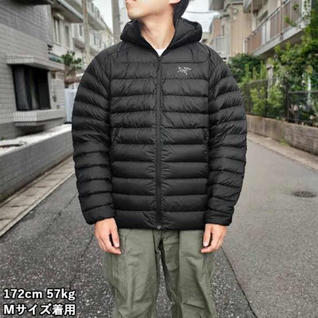 ARC'TERYX - ARC'TERYX THORIUM AR HOODY M BLACK downの通販 by big