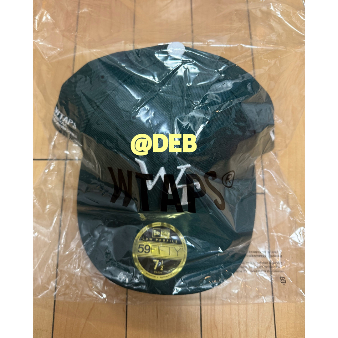 W)taps - WTAPS NEW ERA 59FIFTY LOW PROFILE グリーン Lの通販 by