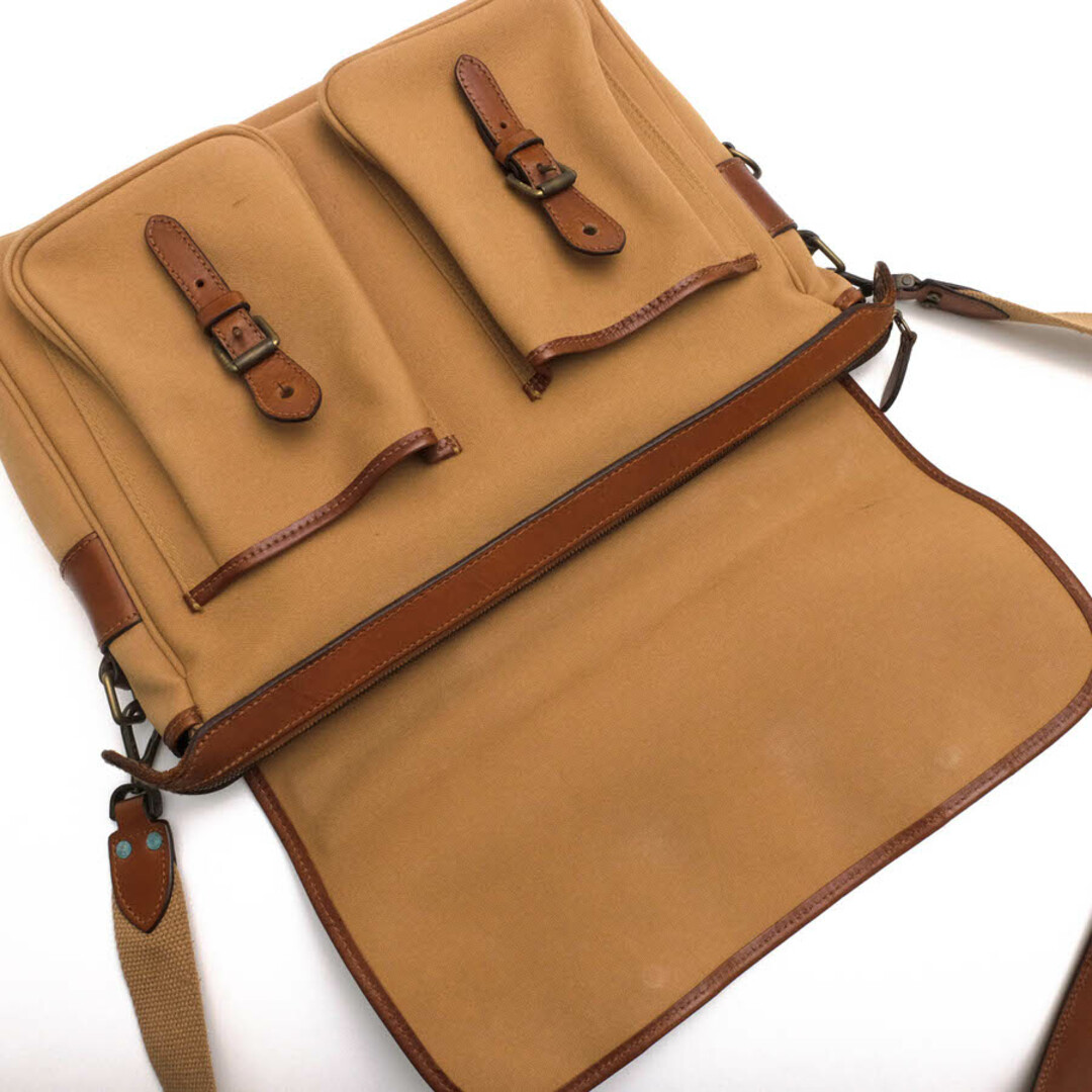 希少✨ポロラルフローレン ビジネスバッグ サファリシリーズ コットン