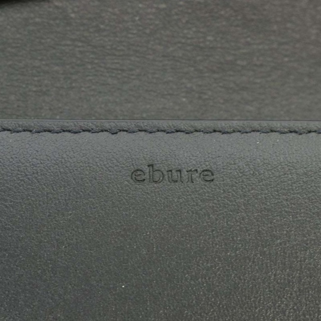 エブール ebure ベルトポーチ ボディバッグ レザー 黒の通販 by