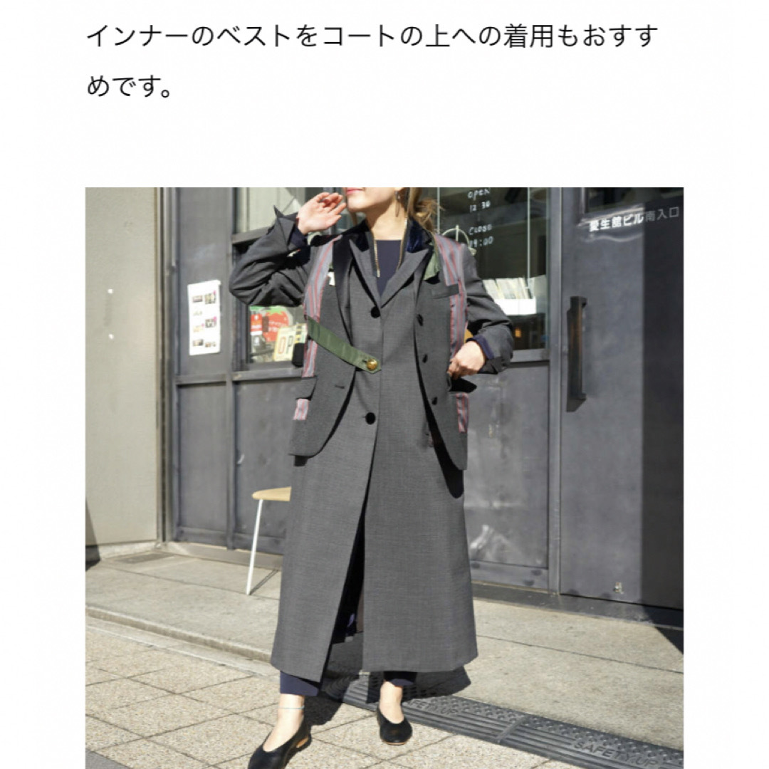 sacai コート サカイの通販 by MA's shop｜ラクマ