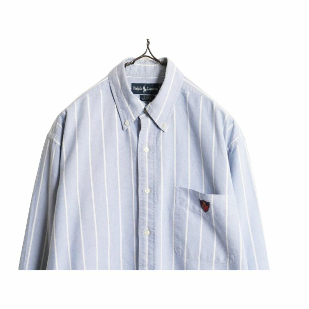 Ralph Lauren - 90s ラルフローレン オックスフォード ストライプ 長袖