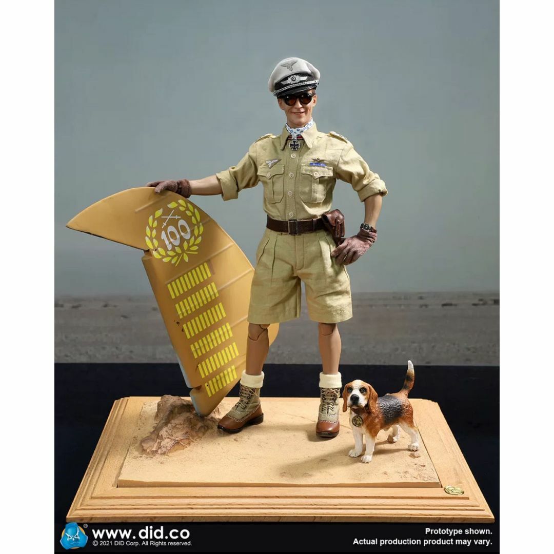 DID 1/6 WW2 ドイツ空軍 エース・パイロット アフリカの星 未開封新品