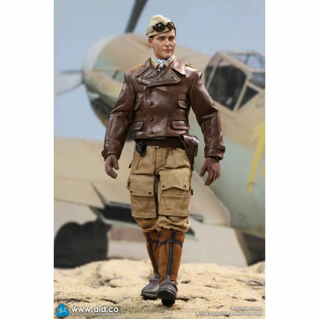 DID 1/6 WW2 ドイツ空軍 エース・パイロット アフリカの星 未開封新品