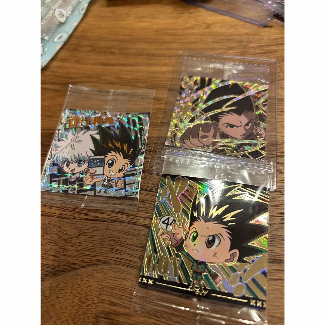HUNTER×HUNTER ウエハース ゴンさん含む3枚セットの通販 by yuyu's
