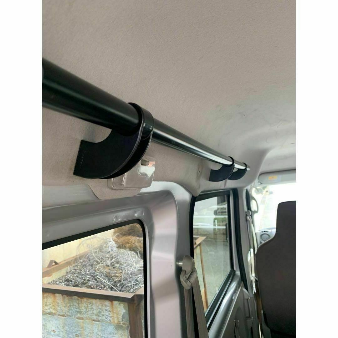 イレクターパイプ フラットバー1本追加 エブリイ ロッドホルダー