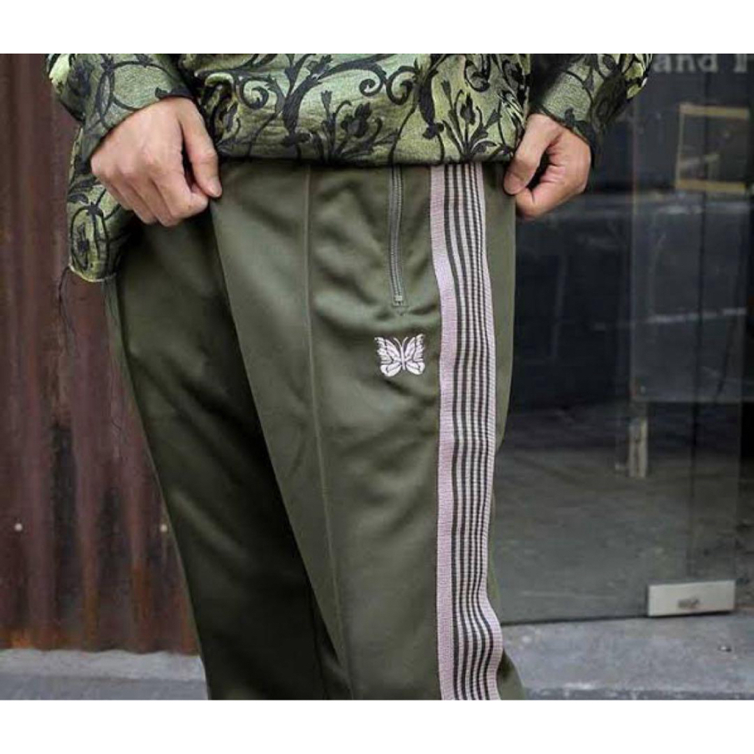 Needles - needles 20aw トラックパンツ ナロー オリーブ 北村匠海着用