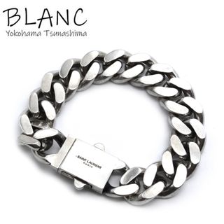 SAINT LAURENT - サンローランパリ メタルチェーンブレスレット 約18cm