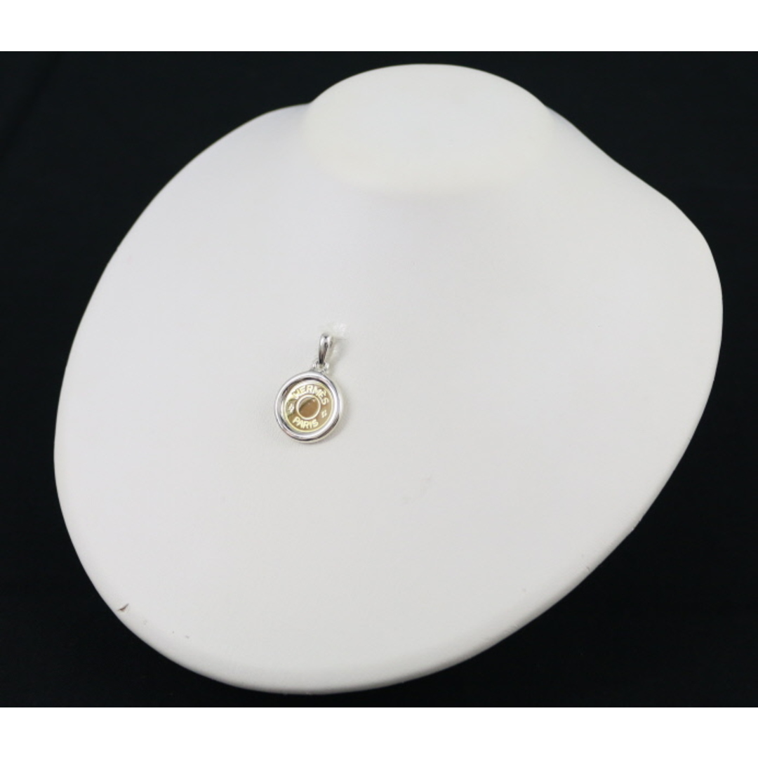 HERMES - エルメス ペンダントトップ セリエ シルバー 925/K18YG 大幅