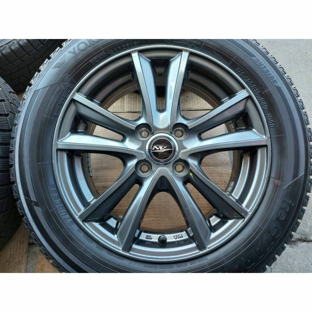 NV 15インチ スタッドレス アクア、ヴィッツ、ヤリス、フィットなど