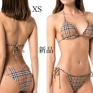 BURBERRY - 新品 BURBERRY バーバリー チェック 水着 ビキニ スイム