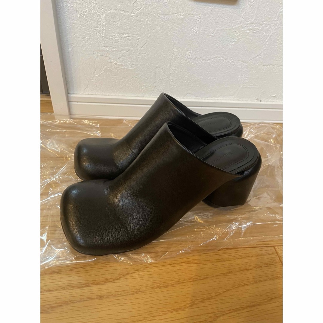 TODAYFUL トゥデイフル Chunky Heel Sabotサボ36黒