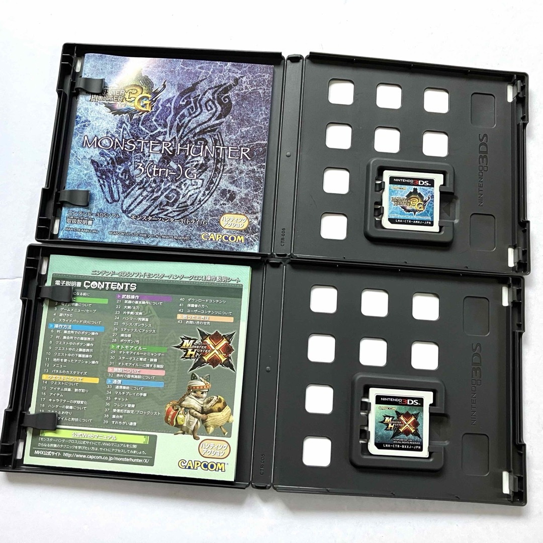 モンスターハンターストーリーズ モンハン3G 4 X まとめ売り 4点セット