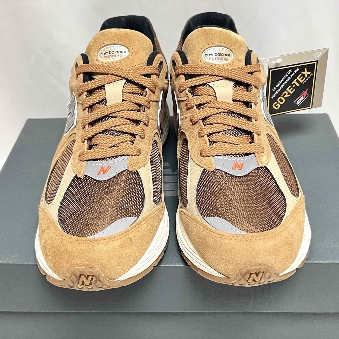 New Balance - 27cm 新品 ニューバランス 2002 茶 ゴアテックス