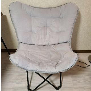 ニトリ - ニトリ バタフライチェア グレーの通販 by marron's shop