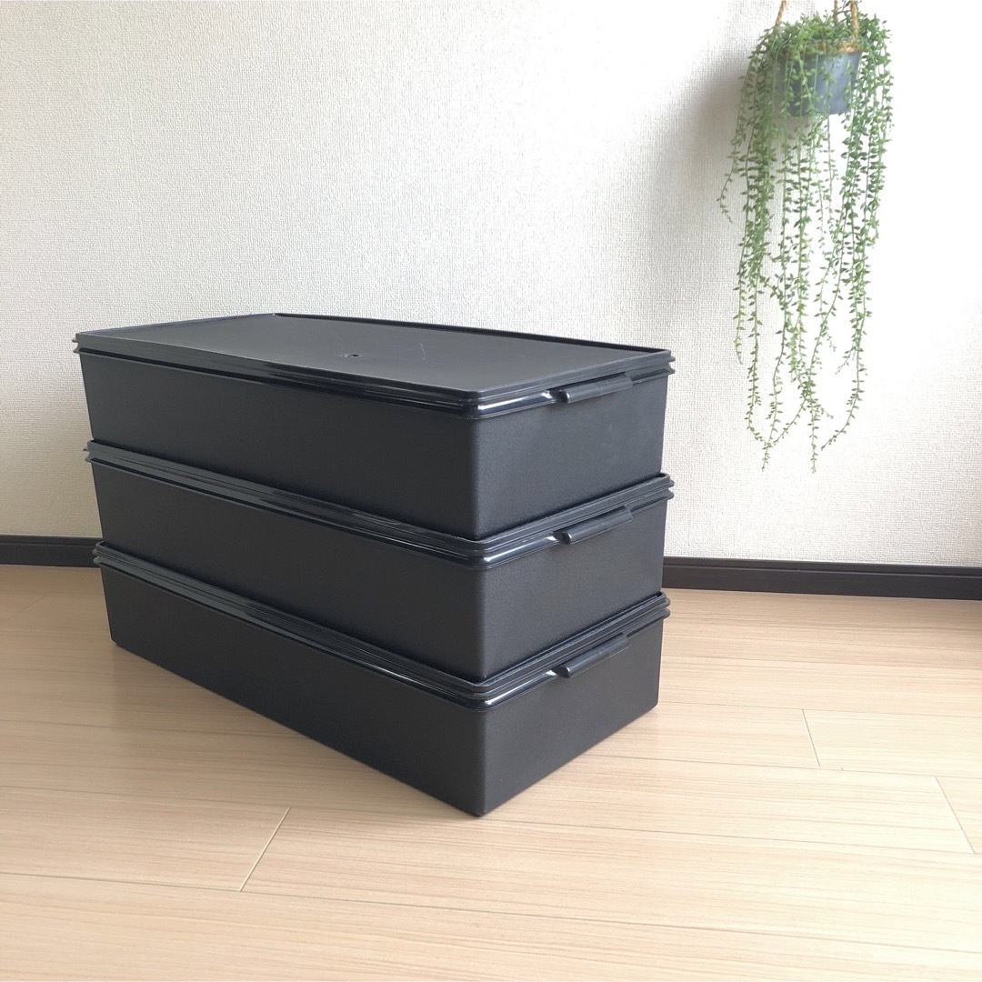 momo‼️タッパーウェア スーパーケース 特大サイズ 3個セット momo