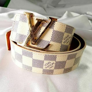 LOUIS VUITTON - LOUIS VUITTON ベルト ダミエ ダミエアズール サン