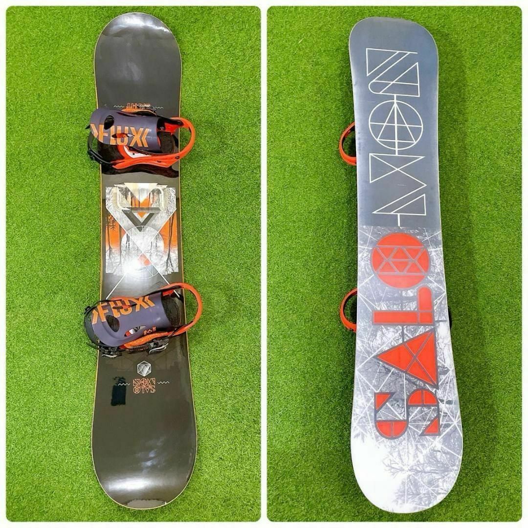 サロモン CRAFT152 FLUX PR MLサイズ スノーボード3点セット サロモン