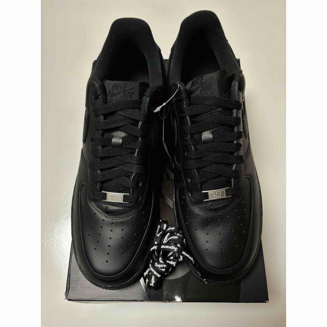 Supreme - 【黒27.5cm】Supreme × Nike Air Force 1 Lowの通販 by リコ