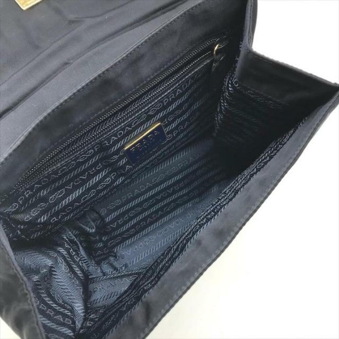 PRADA - 良品 PRADA プラダ 三角ロゴ プレート メタル ハンドル