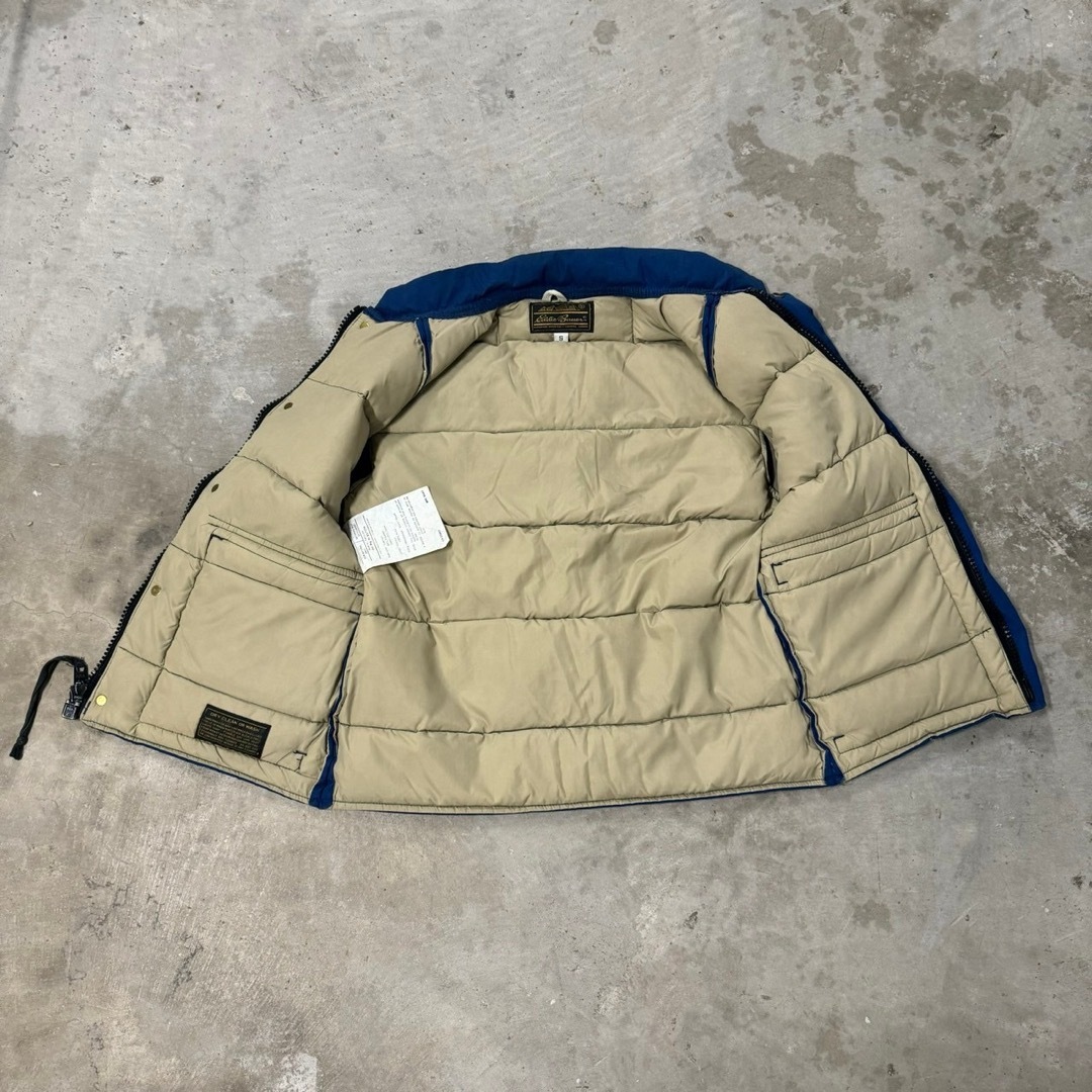 Eddie Bauer - 80s Eddie Bauer ダウンベスト 黒タグ ヴィンテージ