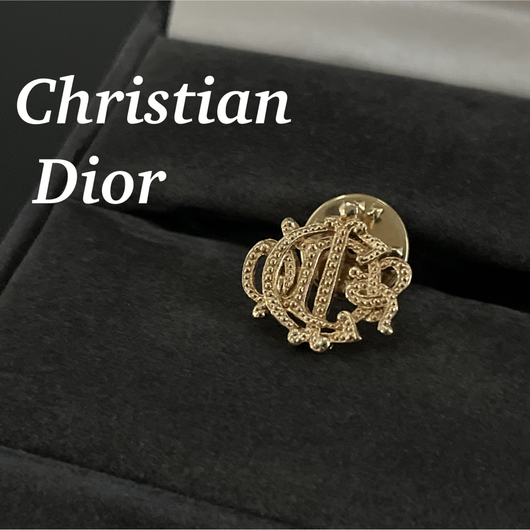 Christian Dior - クリスチャンディオール ピンブローチ エンブレム